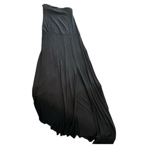 Bella Luxx Black Strapless Maxi Skirt